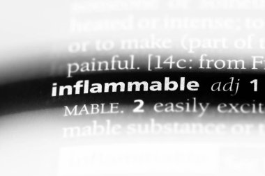 bir sözlüğü'ndeki yanıcı sözcüğü. yanıcı kavramı.