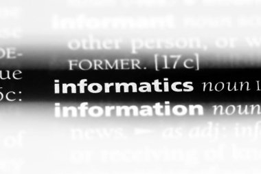 Bilişim Word'de bir sözlük. Bilişim kavramı.