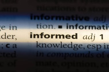 bir sözlüğü'ndeki bilinçli sözcüğü. bilinçli kavramı.