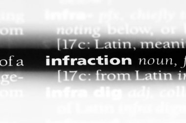 kural ihlali Word'de bir sözlük. kural ihlali kavramı.