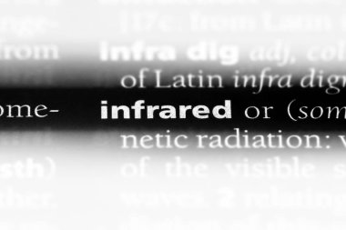 Kızılötesi tek kelimeyle bir sözlük. Kızılötesi kavramı.