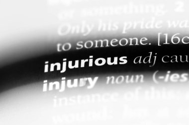 bir sözlüğü'ndeki zararlı sözcüğü. zararlı kavramı.