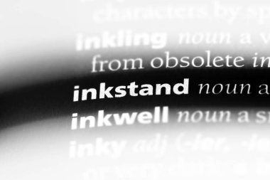 inkstand sözcük sözlüğe. inkstand kavramı.