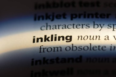 sezgim Word'de bir sözlük. sezgim kavramı.