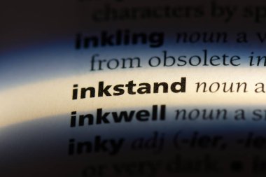 inkstand sözcük sözlüğe. inkstand kavramı.