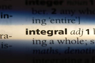 bir sözlüğü'ndeki ayrılmaz sözcüğü. ayrılmaz kavramı.