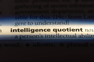 zeka bölümü Word'de bir sözlük. zeka bölümü kavramı.