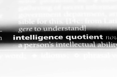 zeka bölümü Word'de bir sözlük. zeka bölümü kavramı.