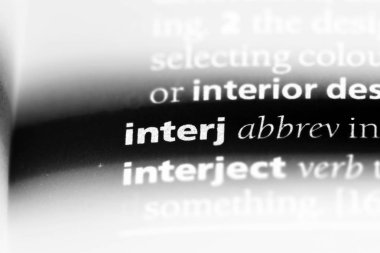 interj sözcük sözlüğe. interj kavramı.