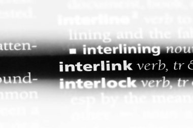 bir sözlüğü'ndeki sözcüğü bağlantı. kavram bağlantı.