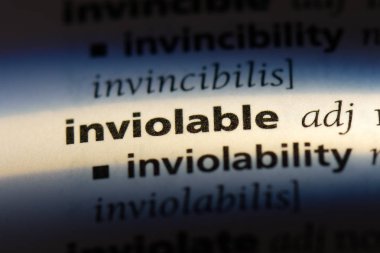 bir sözlüğü'ndeki dokunulmaz sözcüğü. dokunulmaz kavramı.