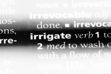 bir sözlüğü'ndeki sözcüğü sulamak. kavram sulamak.