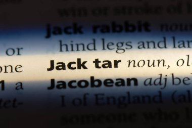 Jack tar Word'de bir sözlük. Jack tar kavramı.