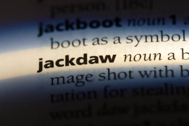 Küçük karga Word'de bir sözlük. Küçük karga kavramı.