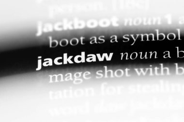 Küçük karga Word'de bir sözlük. Küçük karga kavramı.