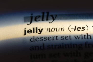 bir sözlüğü'ndeki sözcüğü jöle. jöle kavramı.