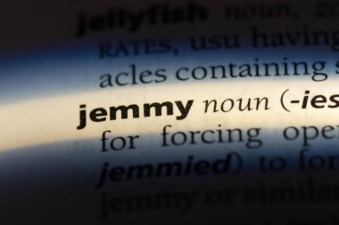 bir sözlüğü'ndeki sözcüğü jemmy. jemmy kavramı.