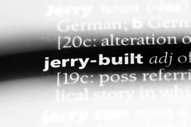 bir sözlük Word'de yerleşik jerry. jerry inşa kavramı.
