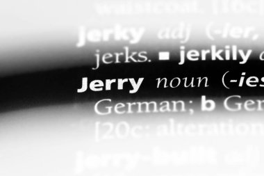 Jerry Word'de bir sözlük. Jerry kavramı.