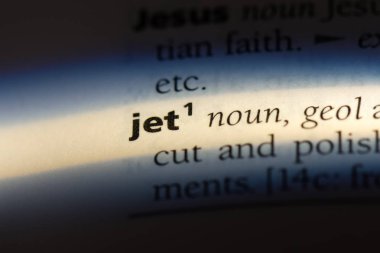Jet Word'de bir sözlük. Jet kavramı.