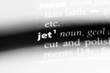 Jet Word'de bir sözlük. Jet kavramı.