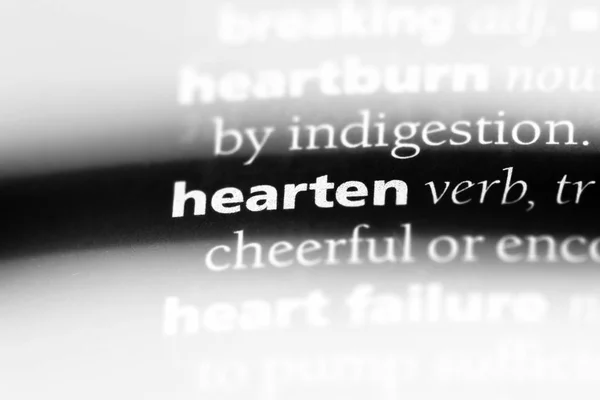 Herzliches Wort Einem Wörterbuch Herzensangelegenheit — Stockfoto