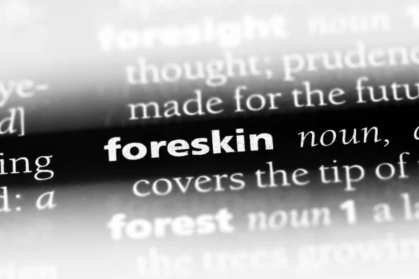 Human foreskin meaning