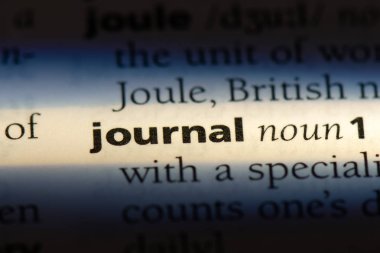 bir sözlüğü'ndeki günlük sözcüğü. günlük kavramı.