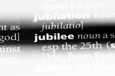 Jubilee Word'de bir sözlük. Jubilee kavramı.