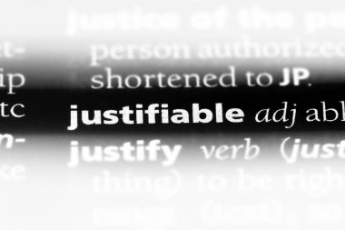 bir sözlüğü'ndeki haklı sözcüğü. haklı kavramı.