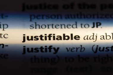 bir sözlüğü'ndeki haklı sözcüğü. haklı kavramı.