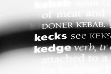 Kecks sözcük sözlüğe. Kecks kavramı.