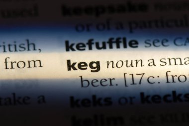 Fıçı Word'de bir sözlük. Fıçı kavramı.