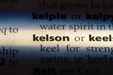 bir sözlüğü'ndeki KeIson sözcüğü. KeIson kavramı.