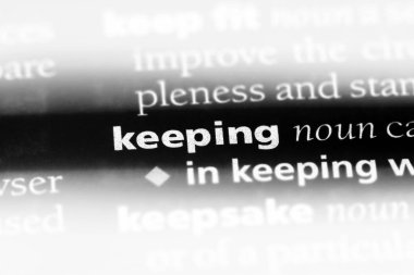 sözcük sözlükte tutmak. koruma kavramı.