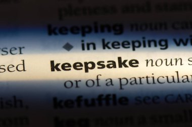 Hatıra Word'de bir sözlük. Hatıra kavramı.