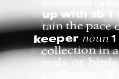 Gardiyan'ın sözcük sözlüğe. Gardiyan'ın kavramı.