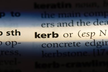 kaldırıma Word'de bir sözlük. kaldırıma kavramı.