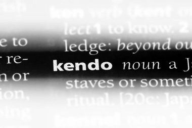 Kendo Word'de bir sözlük. Kendo kavramı.