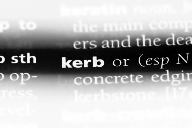 kaldırıma Word'de bir sözlük. kaldırıma kavramı.