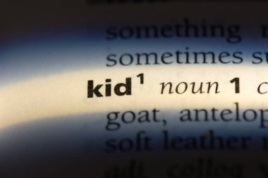 bir sözlüğü'ndeki sözcüğü evlat. çocuk kavramı.