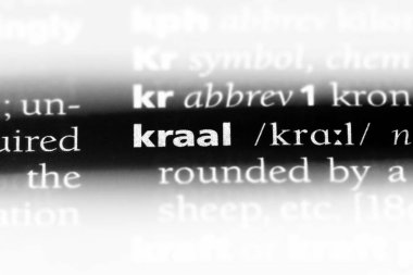 yerli köyü Word'de bir sözlük. yerli köyü kavramı.