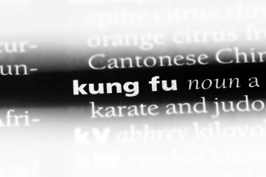 Kung fu Word'de bir sözlük. Kung fu kavramı.