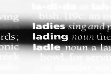 Yükleme word Sözlük içinde. Yükleme kavramı.