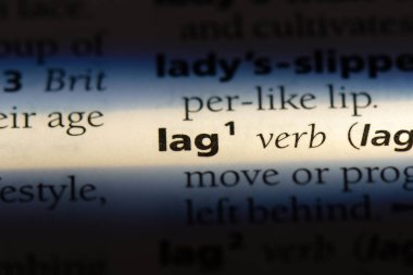 bir sözlüğü'ndeki sözcüğü yetersiz. gecikme kavramı.