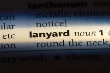 Kordon Word'de bir sözlük. Kordon kavramı.