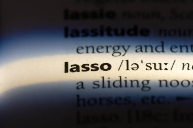 Kement Word'de bir sözlük. Kement kavramı.