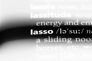 Kement Word'de bir sözlük. Kement kavramı.