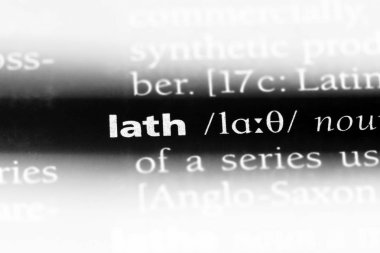 Tiriz ve Word'de bir sözlük. Tiriz ve kavram.