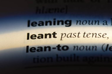 bir sözlüğü'ndeki sözcüğü eğildim. eğildim kavramı.